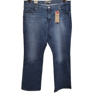 Levi's 315 Shaping Bootcut Women's Jeans Mid Rise Tummy Slimming Blue 22W